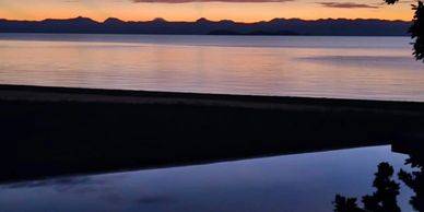 Enjoy sunrises and sunsets